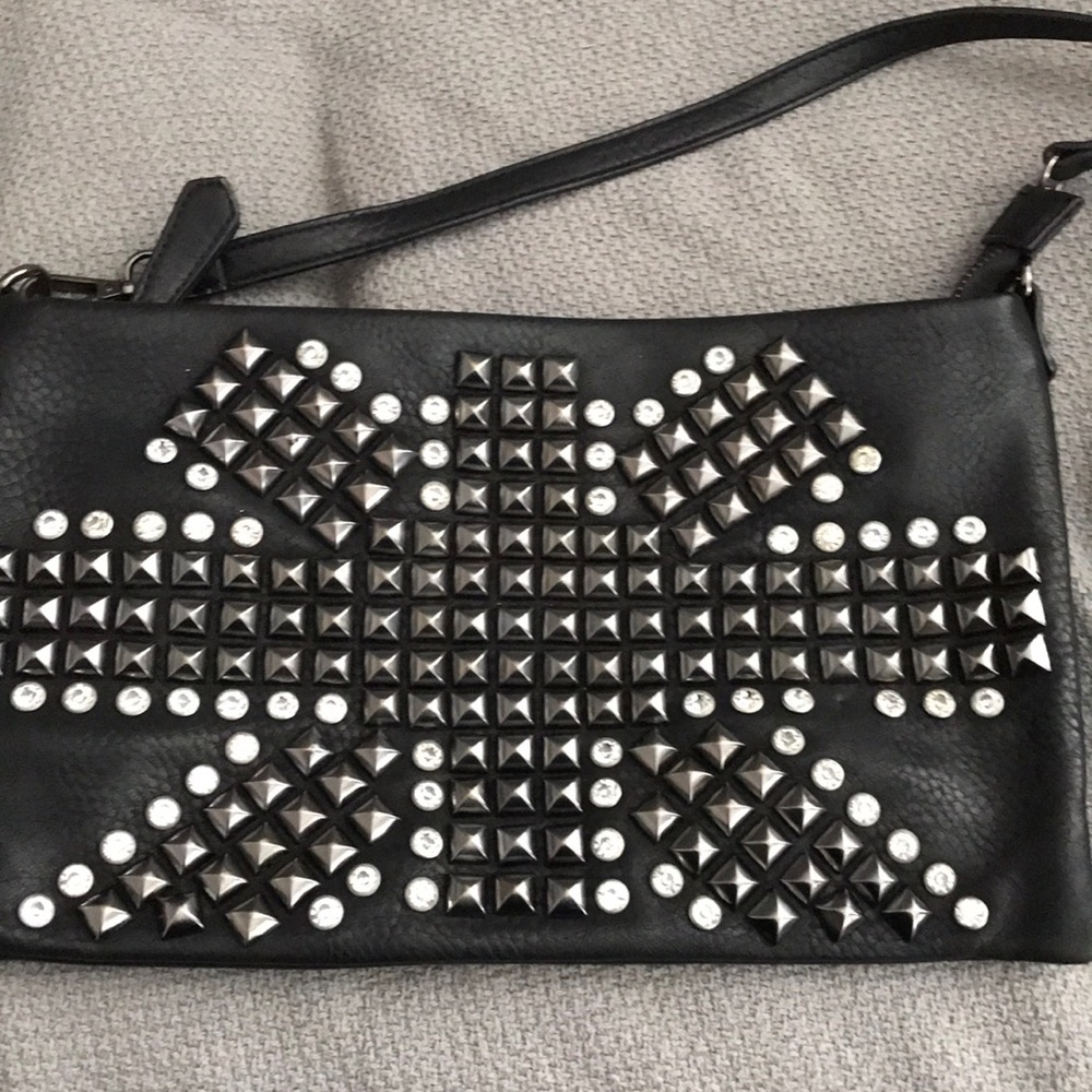Clutch shoulder bag